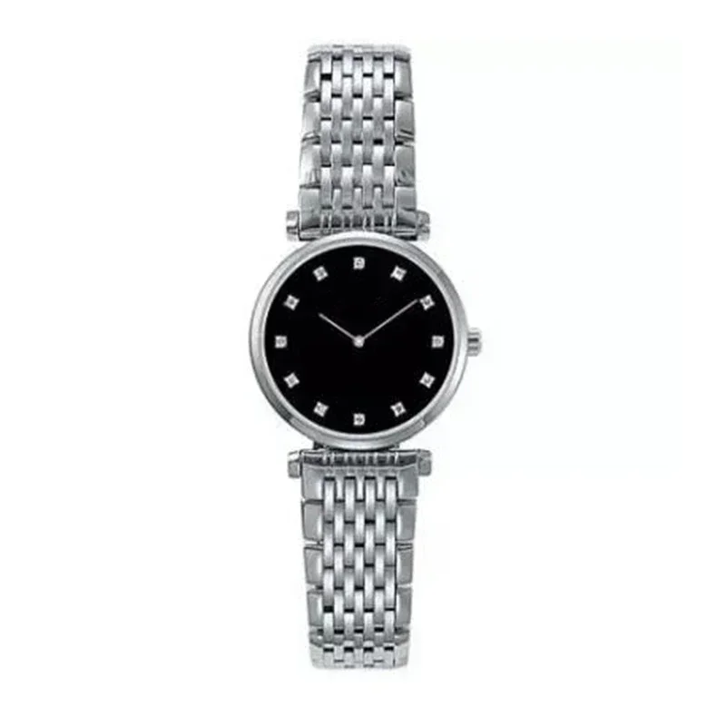 Luxury New Jialan Quartz Ladies Watch Black Plate Womens Reloj Hombre