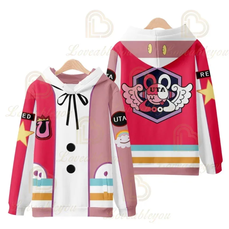 

One Piece Uta 3D Printed Role Play Men Women Children Hoodies Fashion Casual Anime Streetwear Kids Hooded Sweatshirts HAI08