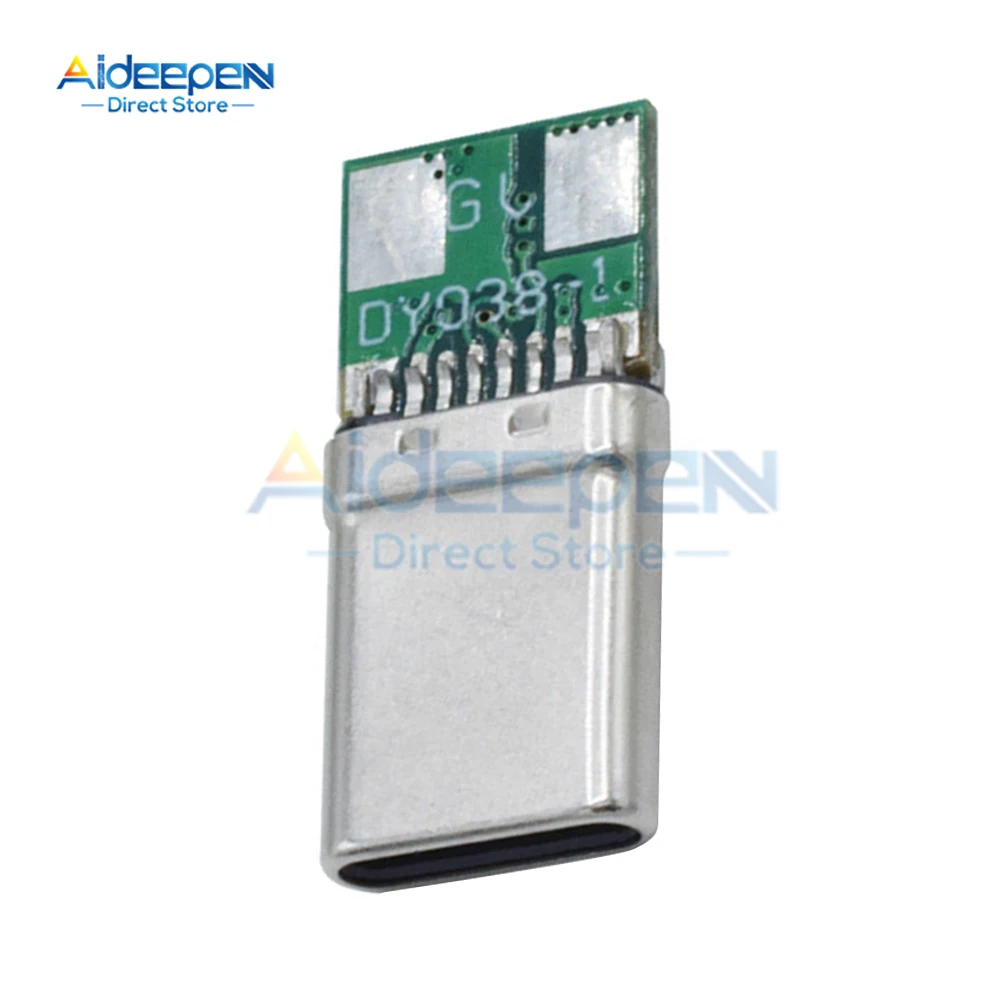 PD/QC 미끼 보드 고속 충전 모듈, PD 2 3.0 DC 트리거 케이블, USB C타입 수 플러그, QC4 충전 커넥터, 9V, 12V, 15V, 20V