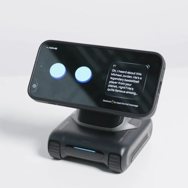 Robot Toy, Transform Smartphone On Desktop, AI Gesture, Recognition, GPT Voice Interation,