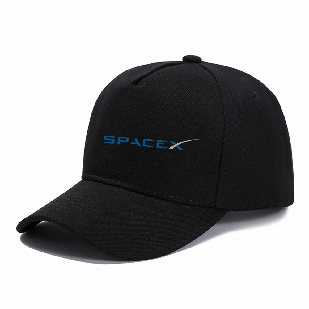 SpaceX Baseball Cap Space X Logo Nasas Summer Hats Sun Caps Adjustable Breathable Outdoor Travel Kids Hats Hip Hop Boy 052