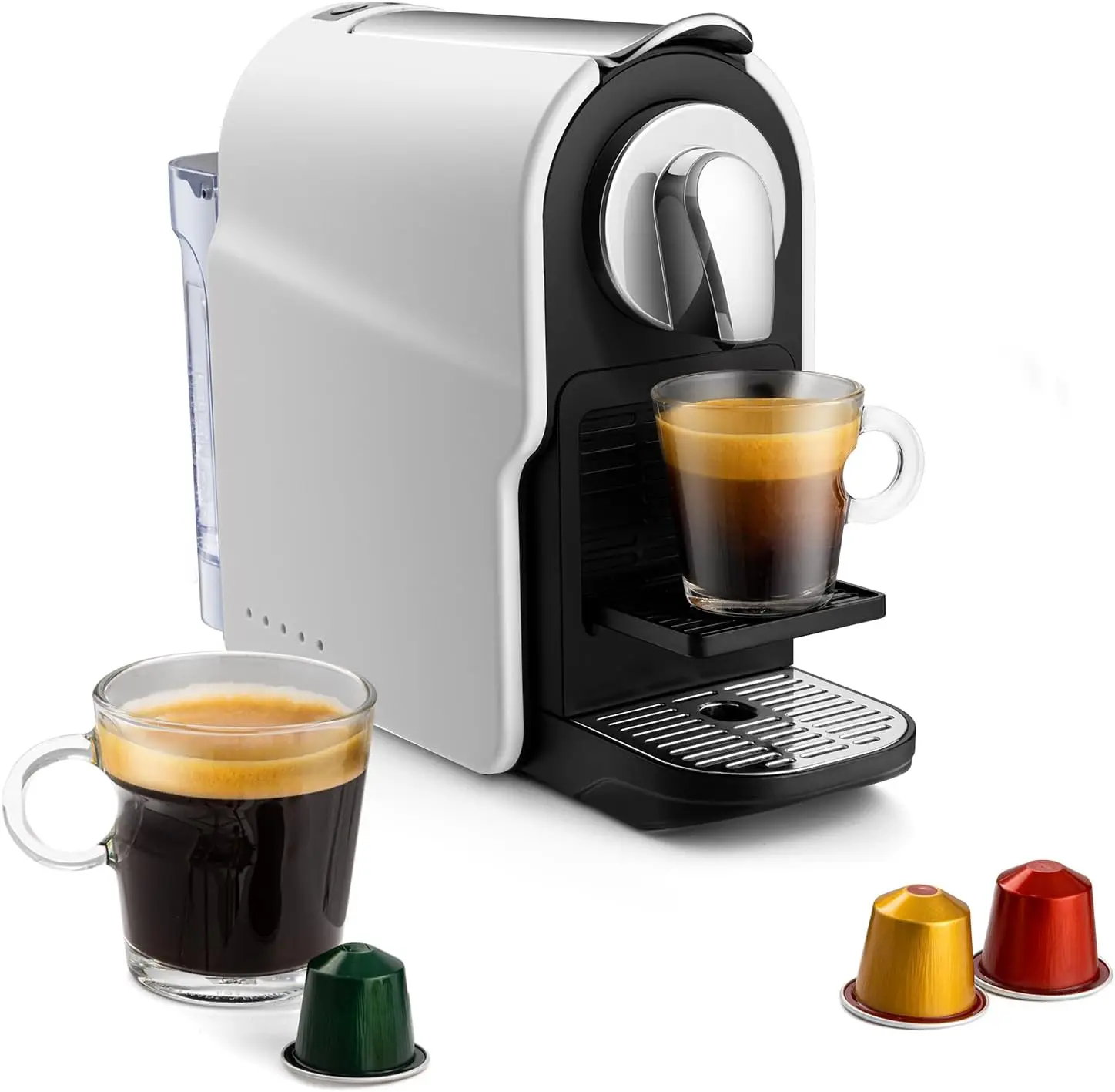 Espresso maschine für ns Original kapseln, 20 Bar Espresso maschine für Espresso & Lungo-Hersteller zu Hause, programmier bar, One-T