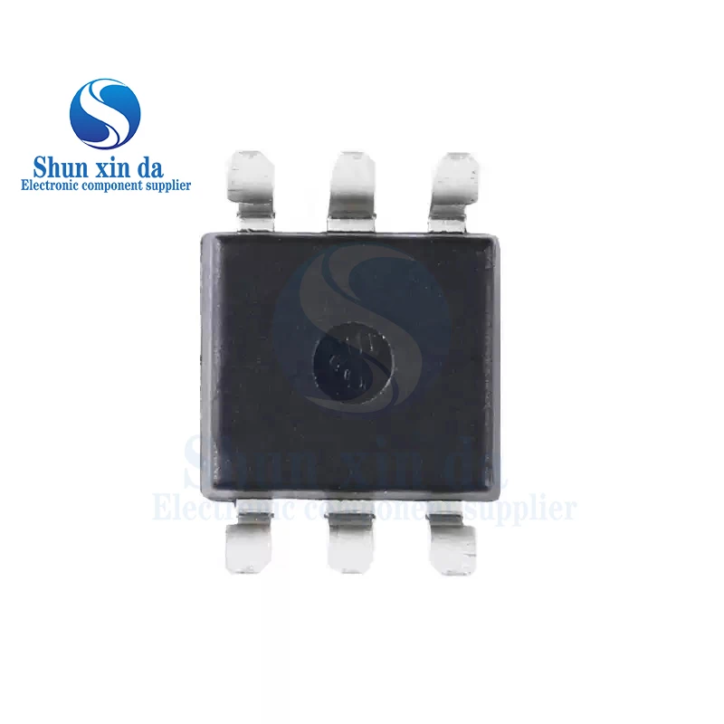 10PCS MOC3023 SMD-6 DIP-6 MOC3023SR2M MOC3023S-TA1 SOP-6 MOC3023M Random-Phase Triac Driver Output Optocoupler 400 Volt Peak IC