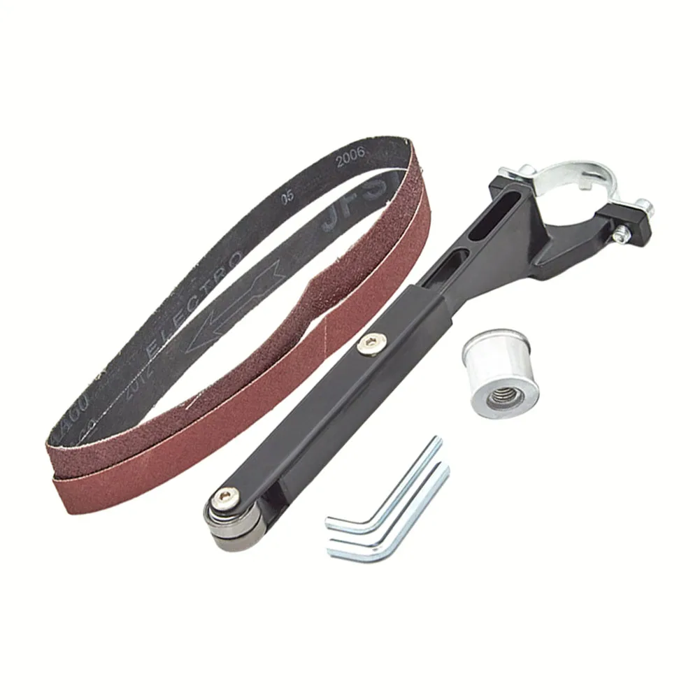 Imagem -06 - Modificado Angle Grinder para Modelo 100 Sand Belt Machine Grinder Converter Woodworking Power Tool Parts