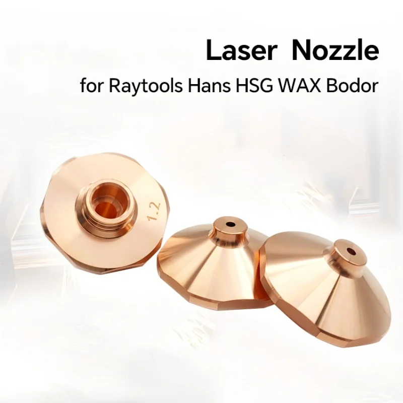 Axrayser Laser Nozzle D28 H15 M11 Raytools Hans HSG WSX Bodor BOCI Laser Head Nozzle High Speed Fiber Laser Cutting Nozzles 1.5