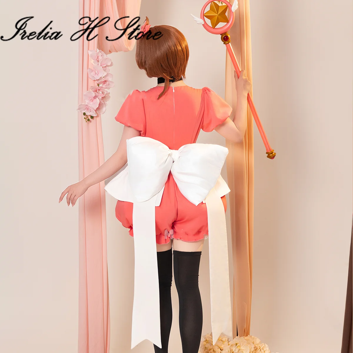 Irelia H sakura Card Captor Sakura Alice Cosplay Costume Anime lolita dress female