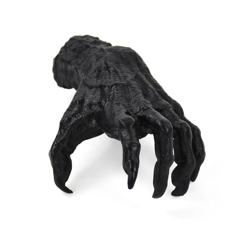 

1pc Halloween Devil Hand Claw Decorative Witch Hand Statue Creative Resin Decor Hanger Hanger Wall Art Sculpture Home Decoration