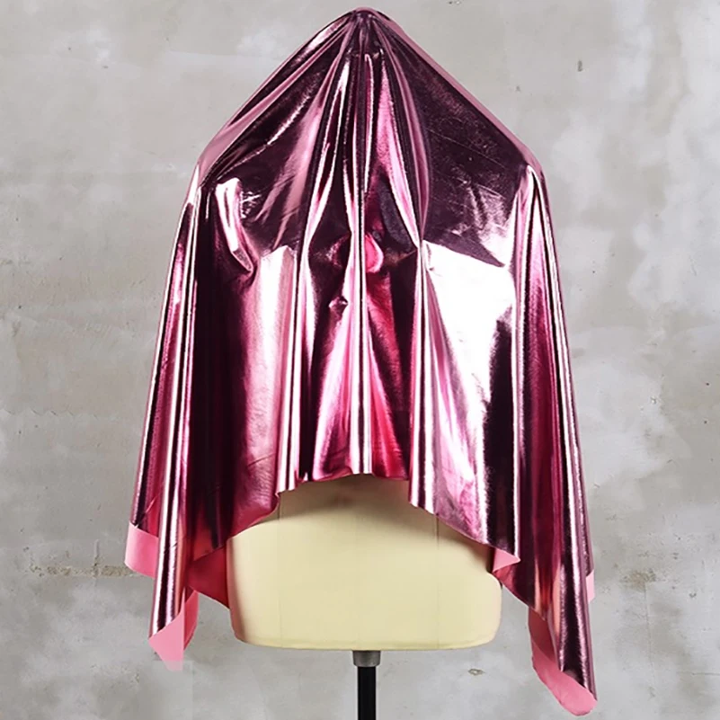 Elastic Bronzing Fabric Spandex 4 Ways Gold and Silver Shiny for Sewing wedding Decoration Stage Performance Clothing