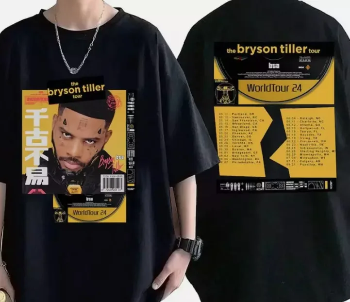 The Bryson Tiller 2024 Tour T-Shirt