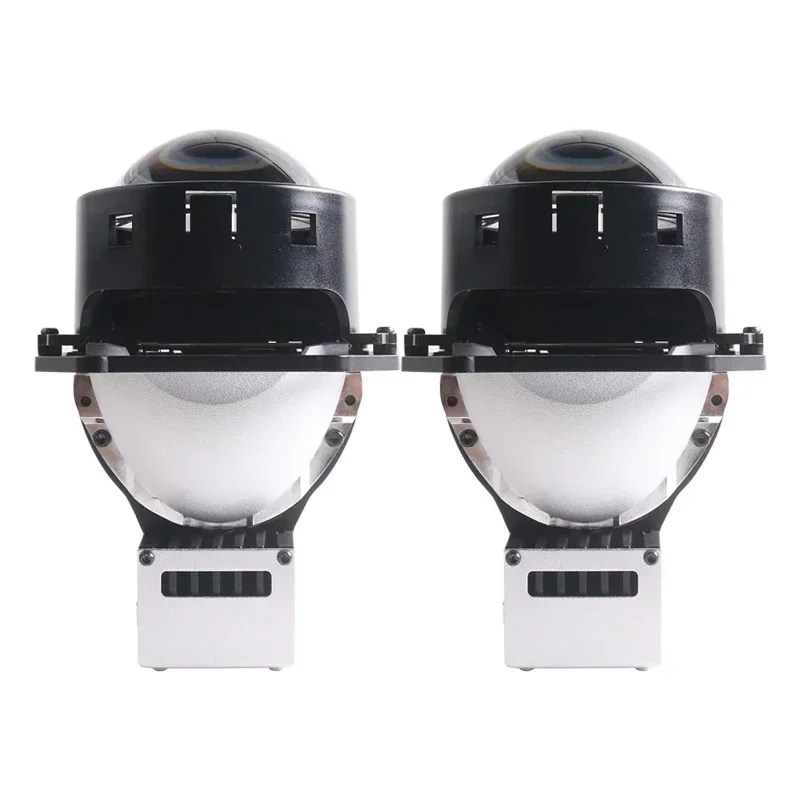 New 24V A11 3 Inch 64W LED Projector Lens Bi-Color Car Headlight Truck LED Headlights 6000K Brightness