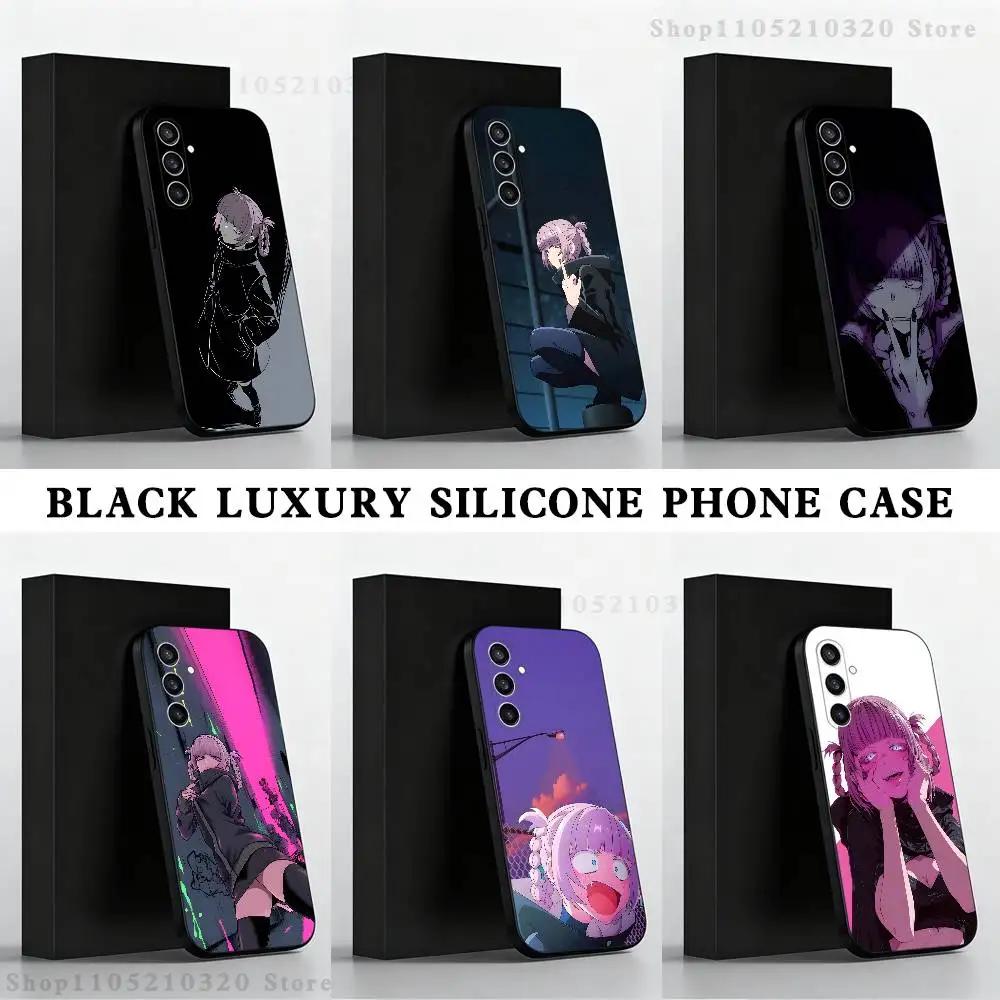 

Anime N-Nazuna Phone Case For Samsung S 25,24,23,22,30,21,10,9,Ultra,Plus,Lite,FE,4,5 G Black Soft Case