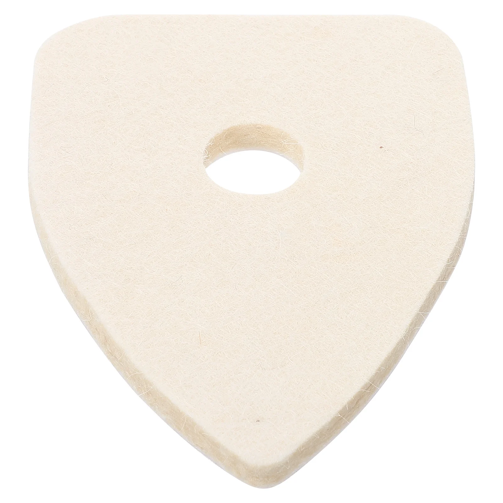 Car Polishing Buffer Triangular Wool Buffing Pad for Car Interior Glass Polisher Pads Remove Oil and Stains Automotive Sponge