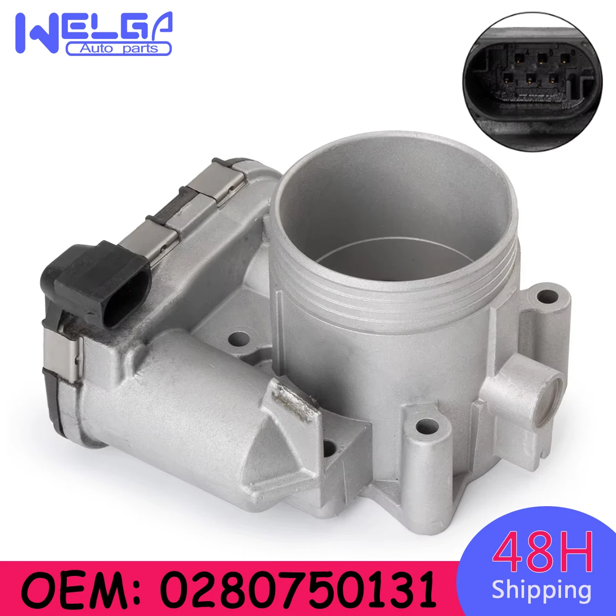 Throttle Body For Volvo XC70 XC90 V70 S80 S60 2.5L Volvo C70 S60 V70 2.4L Refurbished 8677867 23431554 0280750131 31185854