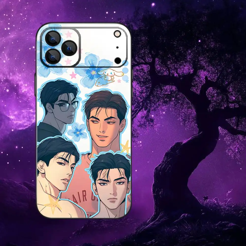 J-Joo Jaekyung Phone Case For iPhone 17,16,15,14,13,12,Pro,Max,Plus,E,SE4,Air,Mini Black Soft Box