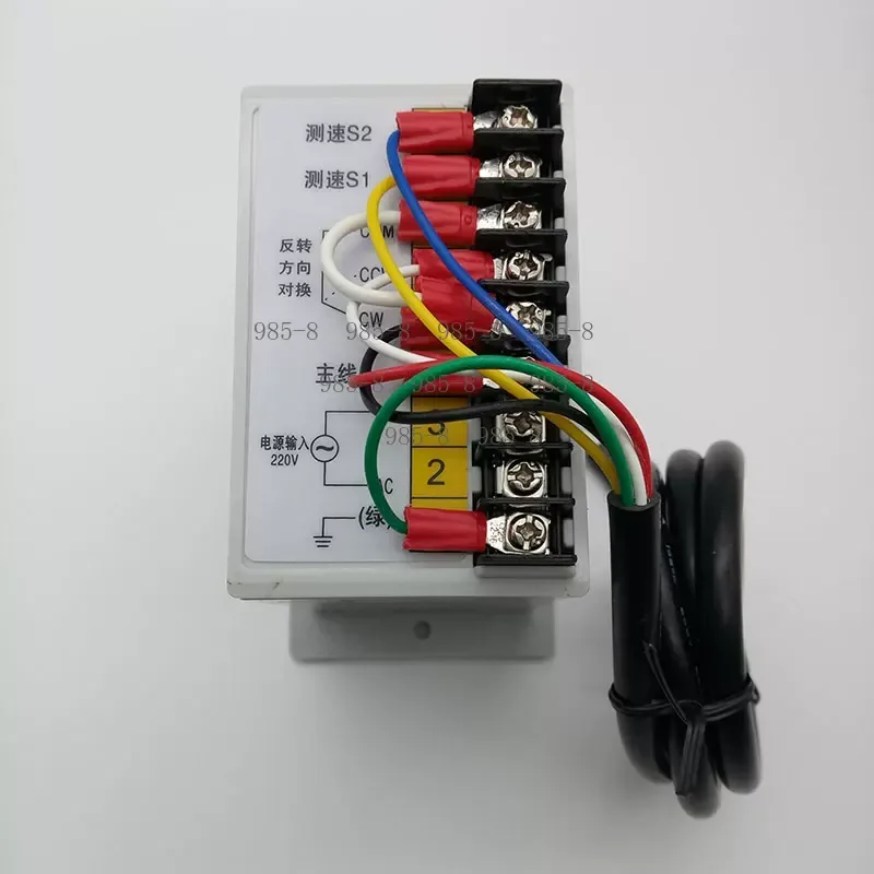 TD52A Single Phase AC Motor Speed Controller With Speed Feedback Support Forward Reverse Rotation For AC Reduction Motor Control