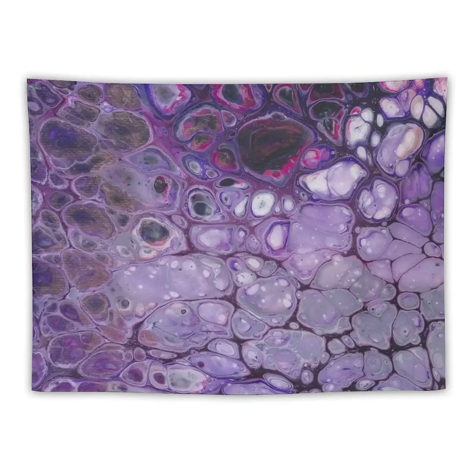 Amethyst Tapestry Wall Carpet Aesthetic Room Decorations Tapestry