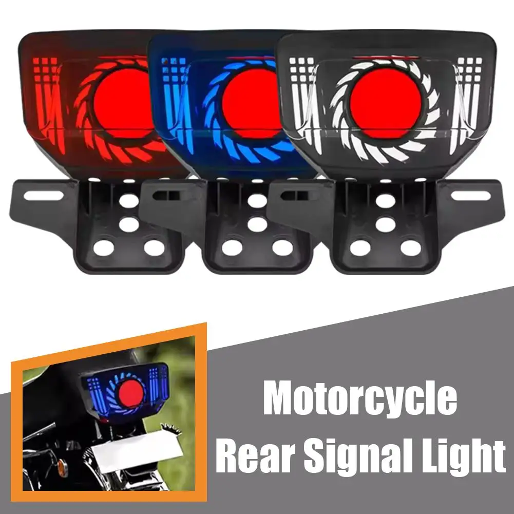 Integrated Led Tail Light For Motorcycles - Dynamic Flash Signal, Upgraded Safety Features For Cg125/tmx125/155 F3m3