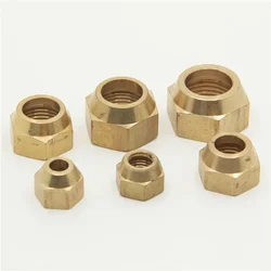 Quick turn ferrule nut with copper flaring1/4