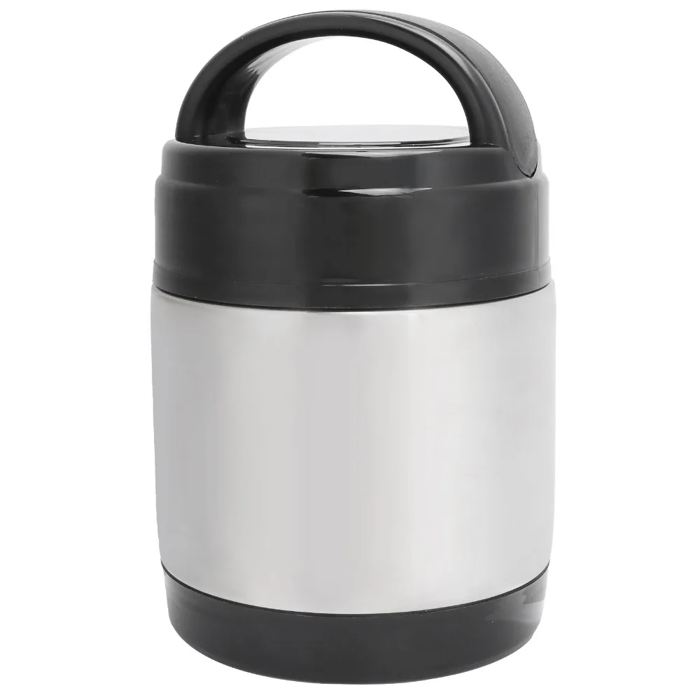 Double Wall Insulated Insulated Bucket Rustless Steel Tight Sealing Lid Thermal Food Container 1600ml Sturdy Food Thermos