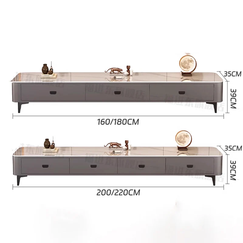 الحد الأدنى تخزين خزانة تلفزيون فاخرة مخصصة الجمالية تلفزيون خزانة جمالية عصرية Meuble التلفزيون Salonmeubles التلفزيون دي صالون