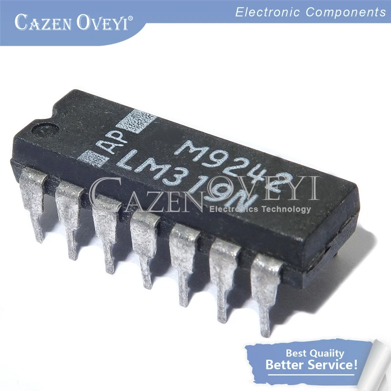1-5pcs LM319N LM837N MC14013BCP MC33174P MM74C14N SN7402N SN7404N SN7410N SN7414N SN7474N DIP-14
