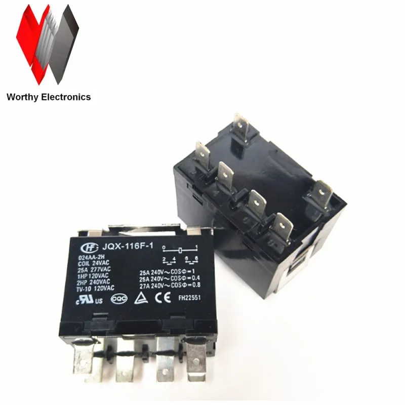 

Free shiping wholesale 10pcs/lot relay JQX-116F-1-024AA-2H