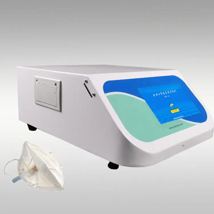

Mask Fitting Tester Face Mask Sealing Test Equipment Quantitative Particle Counting Machine N95 Respirator Fit Testing HOTOTECH