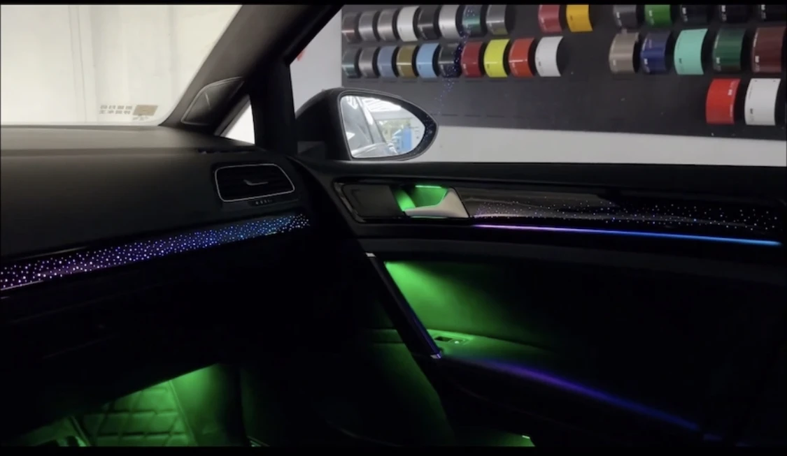 2014-2020 Hatchback Starry Sky Symphony Ambient Light Panel High End Interior Modified Decor Lighting Parts view 5