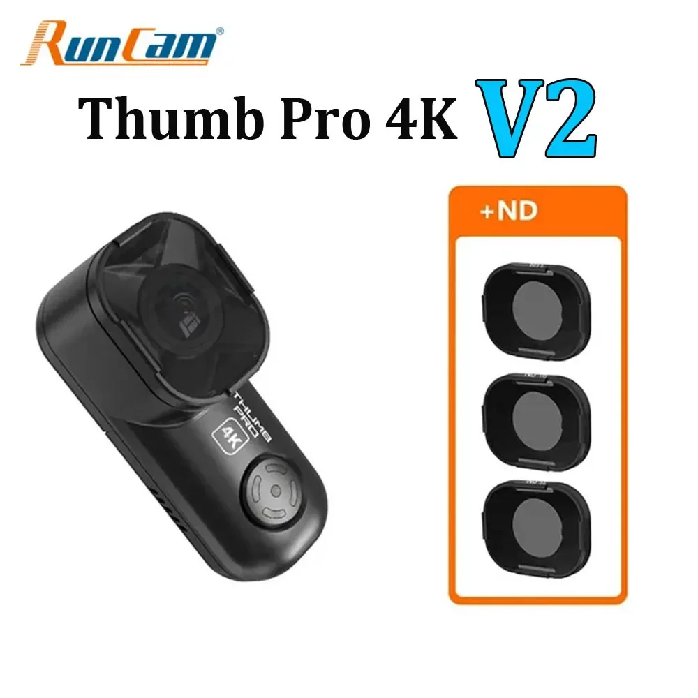 مُقيّم شامل للكاميرا RunCam Thumb Pro 4K V2: الأفضل لطائرات FPV الرشاقة والتصوير بزاوية واسعة