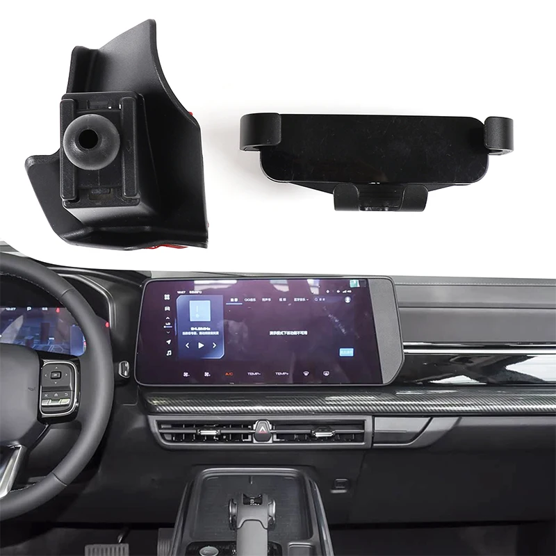 

Rotatable Telephone Holder Center Console Phone Holder Dashboard Phone Mount Universal Clip Mount For Haval Cool Dog B03 2022