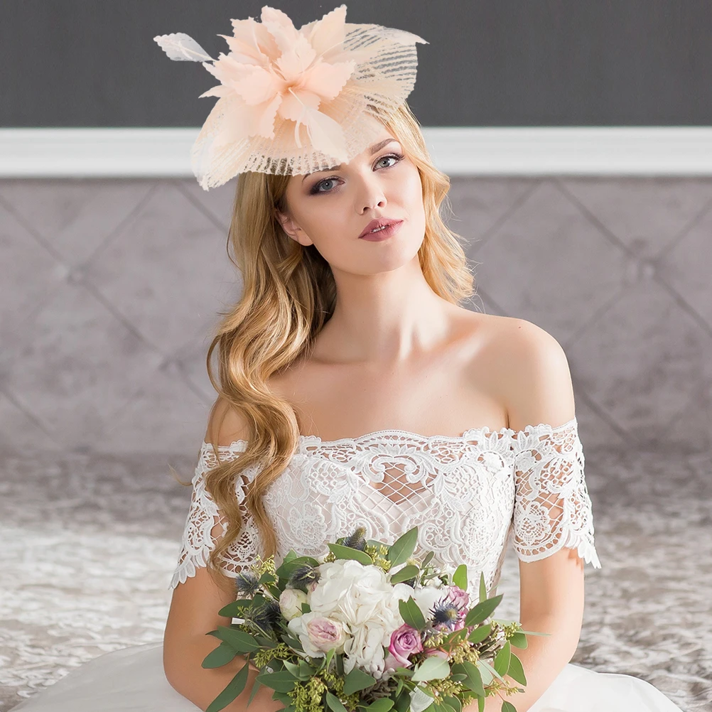 

Chic Fascinator Hats For Women Tea Party Wedding Cocktail Veil Tops Headwear Bridal Accessories Fashion Show Party Hats Perfect