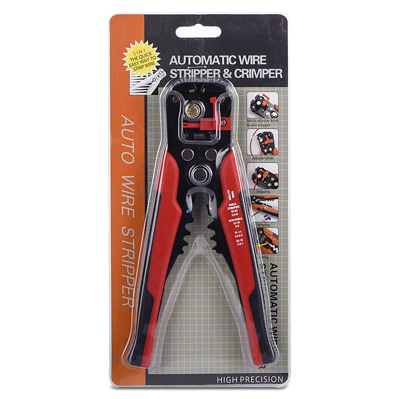 JCD Wire Stripper Tools Multitool Pliers Automatic Stripping Cutter Cable Wire Crimping Electrician Repair Tools