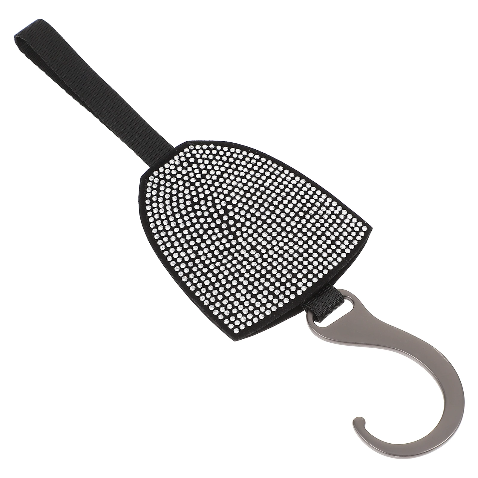 حجر الراين مقعد السيارة هوك مرنة التخزين المنظم السنانير للسيارات الفولاذ المقاوم للصدأ الماس الزخرفية المخفية الحفر المقعد الخلفي