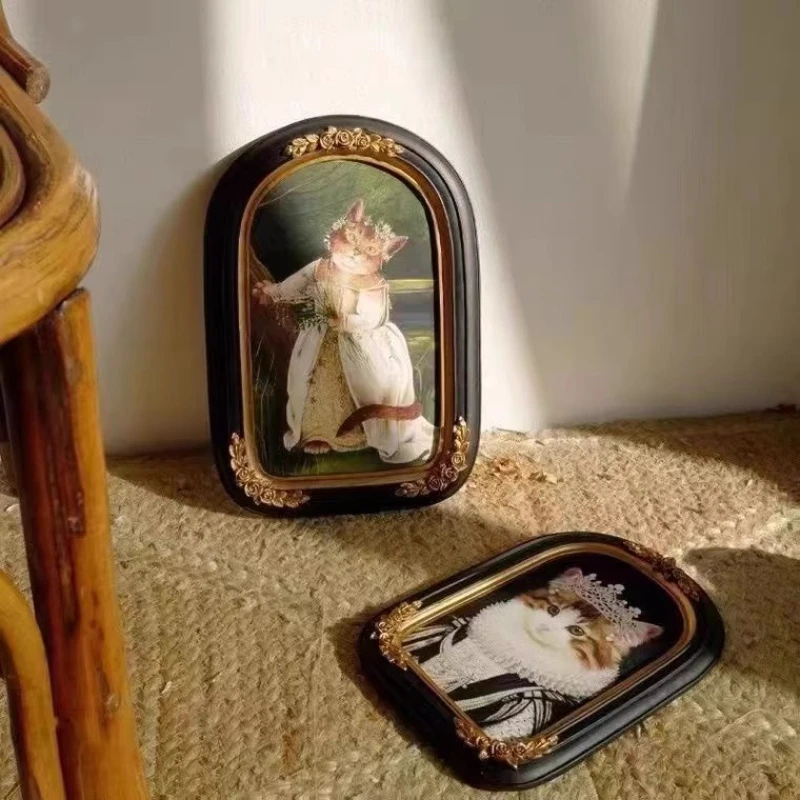 European Photo Framing Baroque Style Picture Frame Light Luxury Designer Frames Creative Picture Frame Cornice Home Decoration