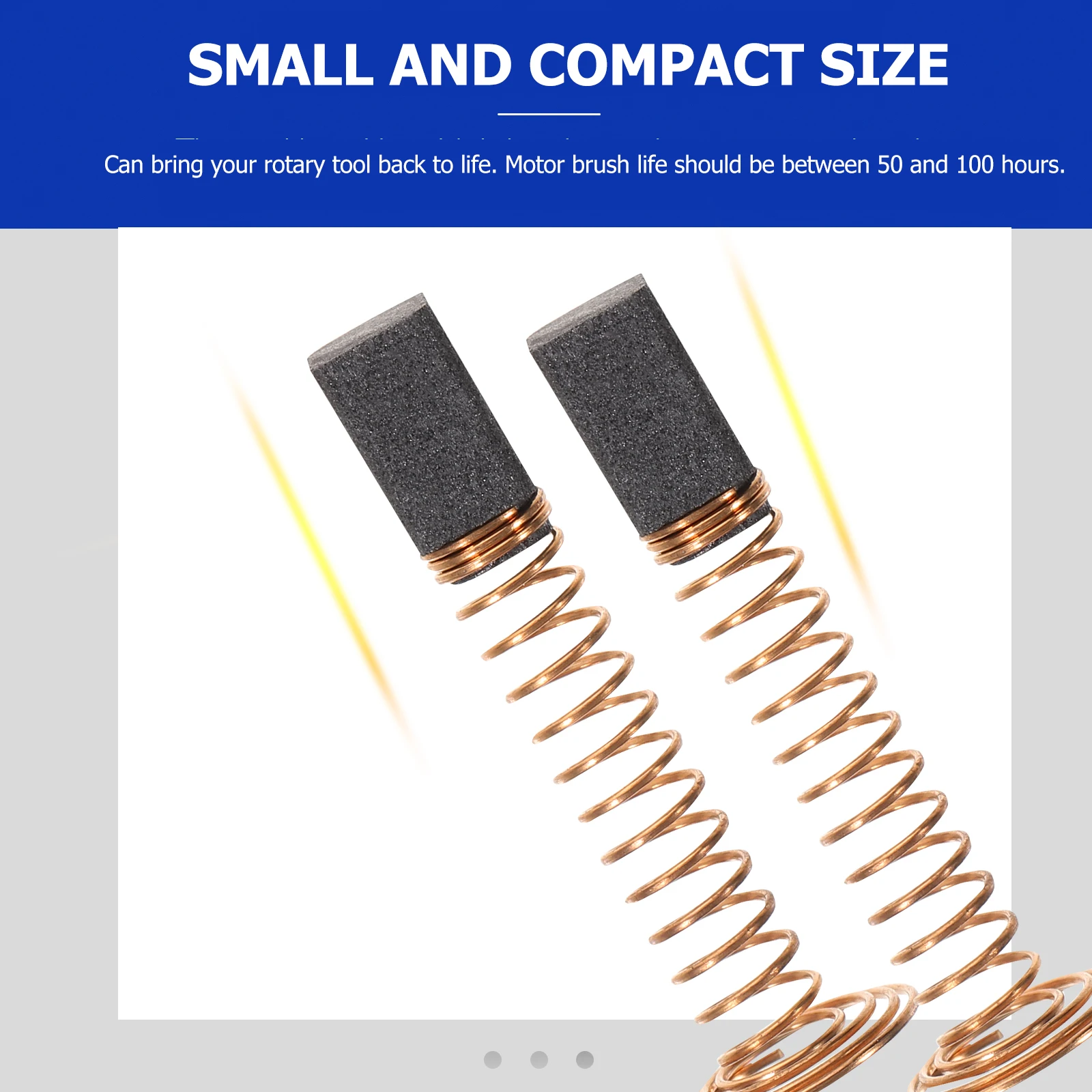 Electric Grinder Brush Carbon Motor Brushes Assortment Replacement for Power Tools