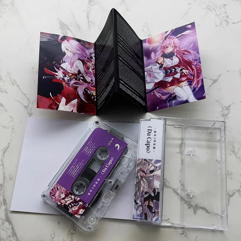 Game Honkai Impact 3 Elysia Kiana Kaslana Cosplay Tape Bronya Zaychik Soundtracks Box Tapes Anime Walkman Cassettes Party Music