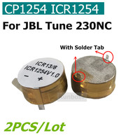 2Pcs/Lot CP1254 3.7V 70mAh Bluetooth Headset Battery For JBL Tune 230NC 230 NC TWS Earbuds T230NC Headphones