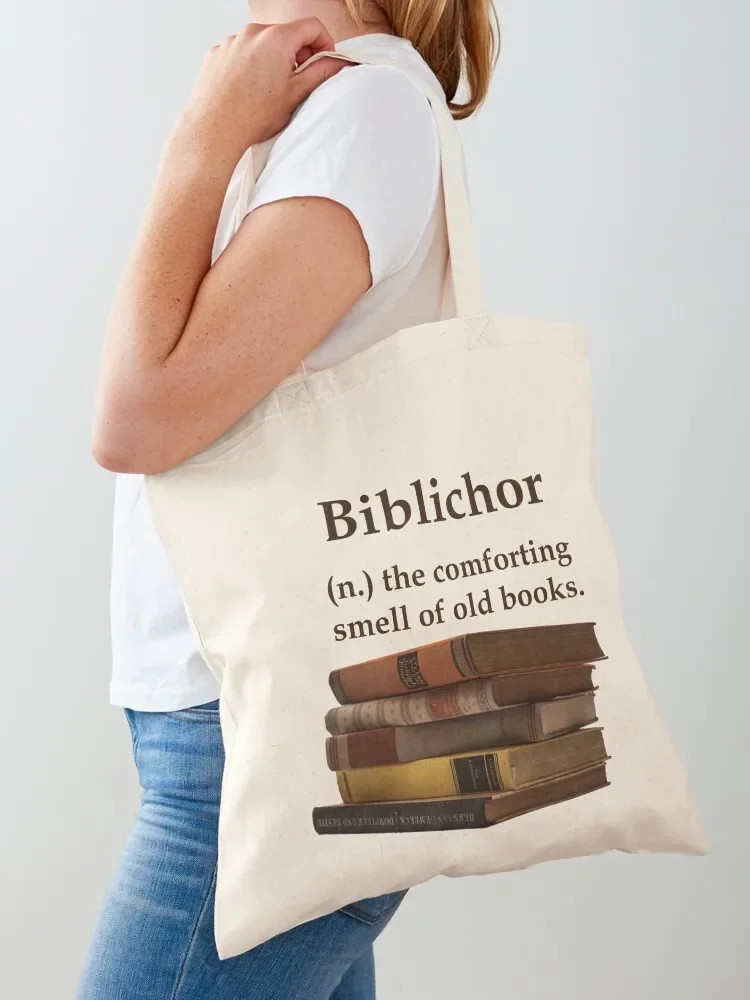 Dark Academia Books - Biblichor Tote Bag Lady bags tote bag men's Tote Bag