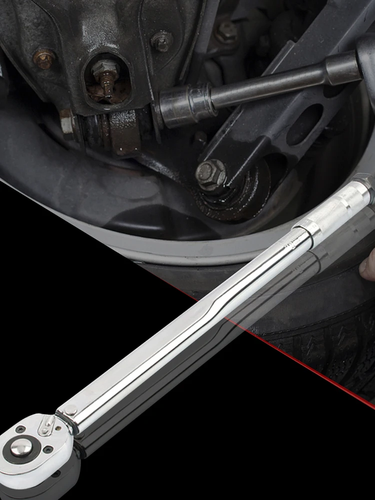 

1/2 Square Drive Torque Wrench 10-150N.m Precise Ratchet Wrench Accuracy 4% Spanner Hand Tool Car Bike Repair Hand Tools