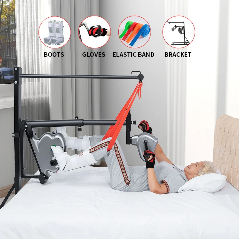 

Bed rehabilitation training equipment electric Elderly upper and lower limbs horizontal stroke hemiplegia Rehabilitation bicycle