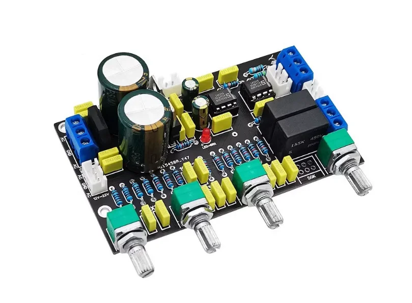 HIFI Hi-Fi 2.0 dual-channel tone board with dual NE5532 audio preamplifier boards