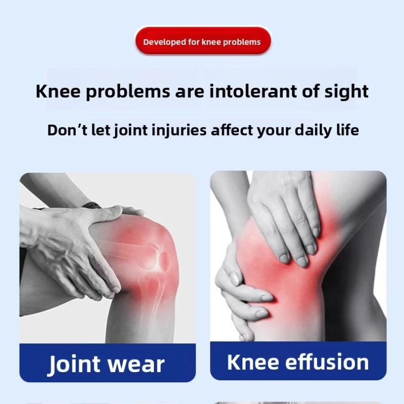 Picture 7: High Support Medical Knee Brace for Meniscus Ligament Patella Injury Joint Knee Effusion Repair Recovery Knee Elbow Support Pad