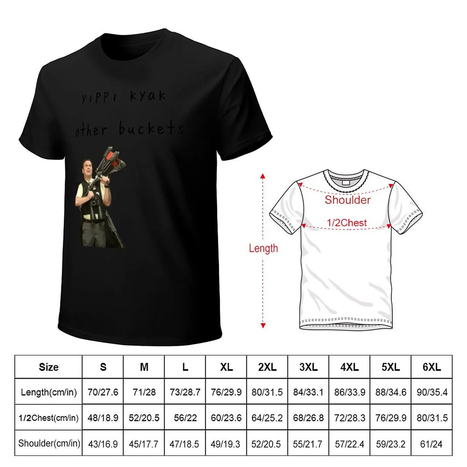 Other buckets T-Shirt man t shirts for men casual T-Shirt