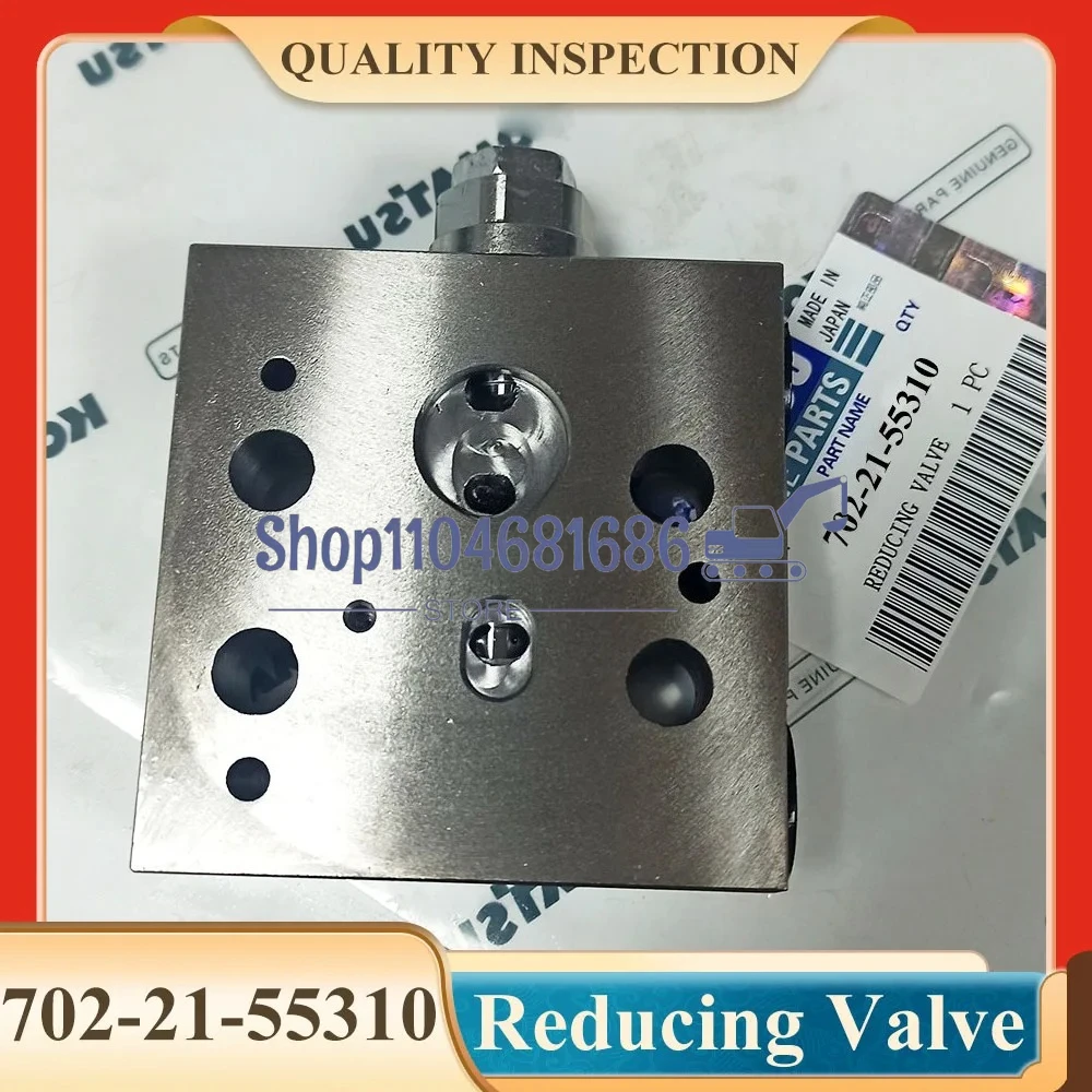 

702-21-55310 7022155310 Excavator Parts PC200-6 PC210-6 PC220-6 Reducing Relief Valve 723-40-70100 7234070100