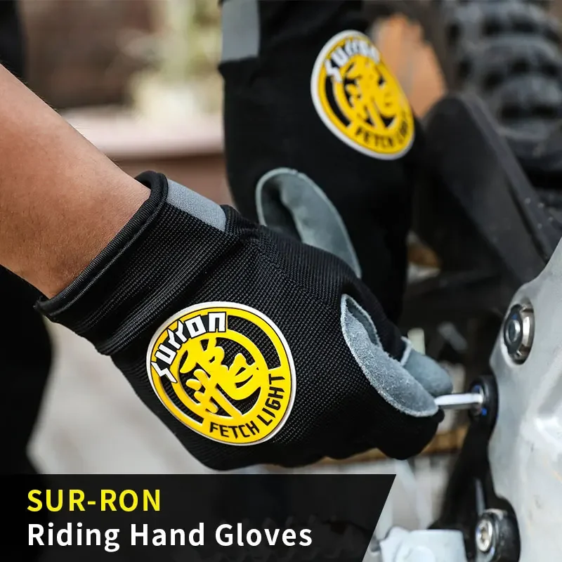 

For SURRON Riding Gloves Full Finger Gloves Light Bee X Original Accessories Dirtbike Motorcycles Equipment Off-road SUR-RON