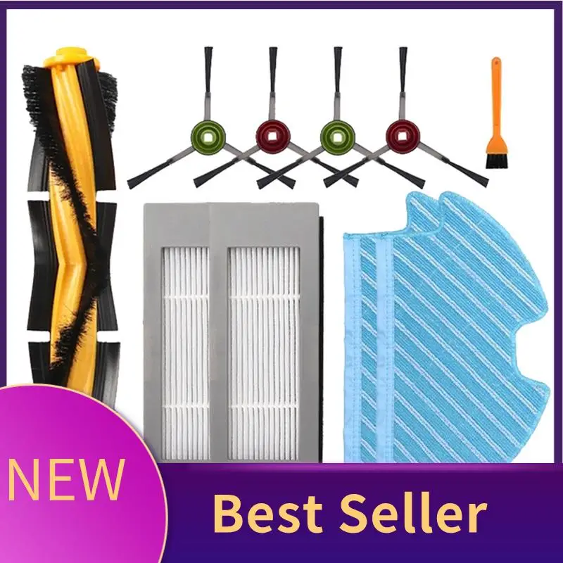 

B46C For Ecovacs Debot OZMO 900 905 DN55 Robotic Vacuum Cleaner Spare Parts Main Side Brush HEPA Filter Mop Cloths