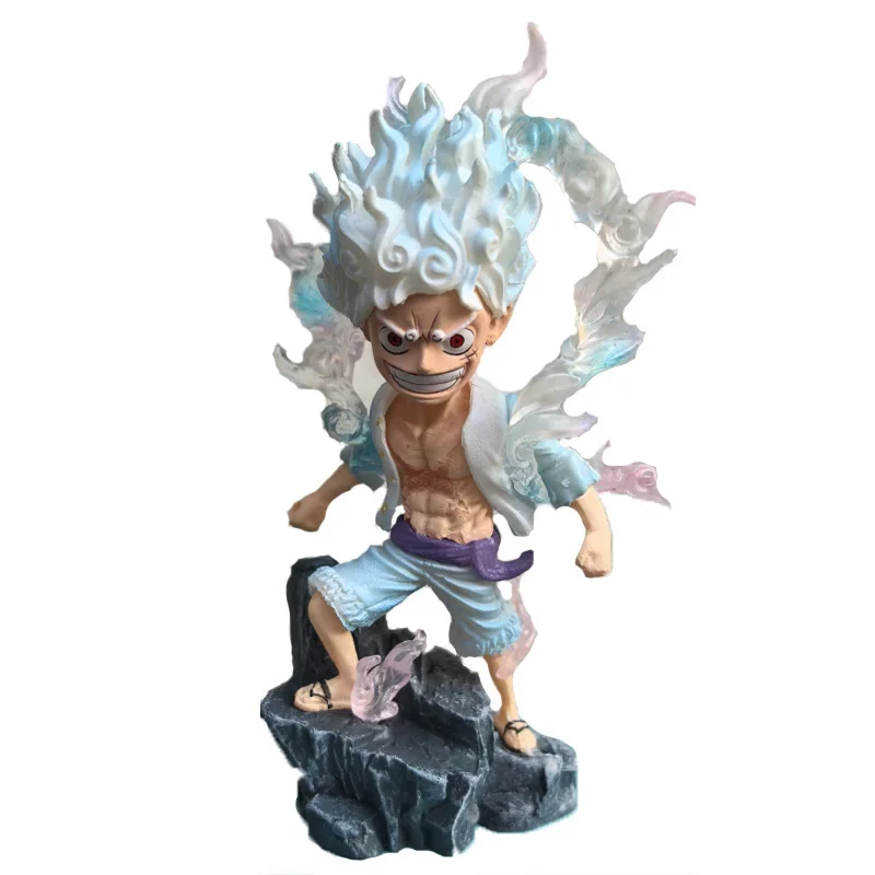 Een Stuk Luffy Anime Figuur Nika Luffy Actie Beeldje 10 cm PVC Standbeeld Model Desktop Decoratie Collectie Kinderen Kerstcadeau