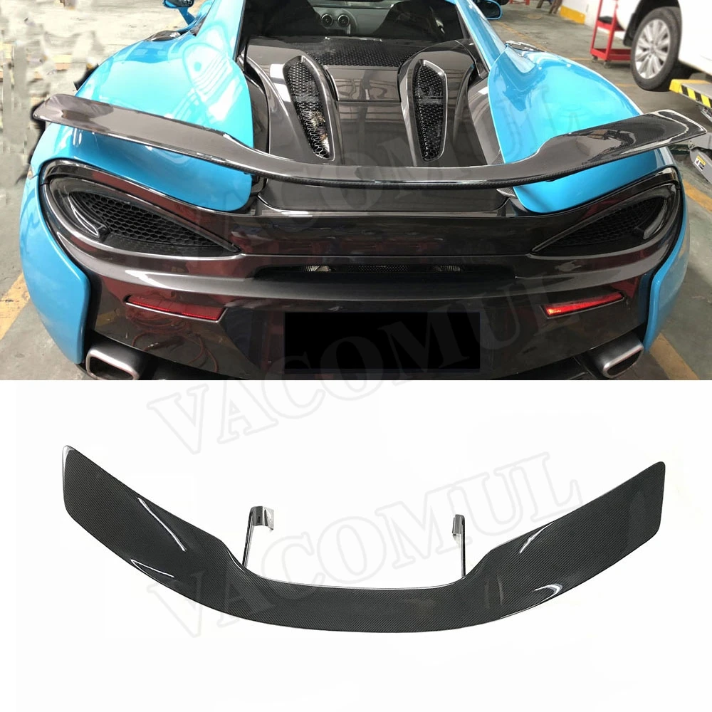

VACOMUL Dry Carbon Fiber Rear Trunk Top Spoiler Racing Wings for McLaren 540C 570S 570GT Spoiler FRP