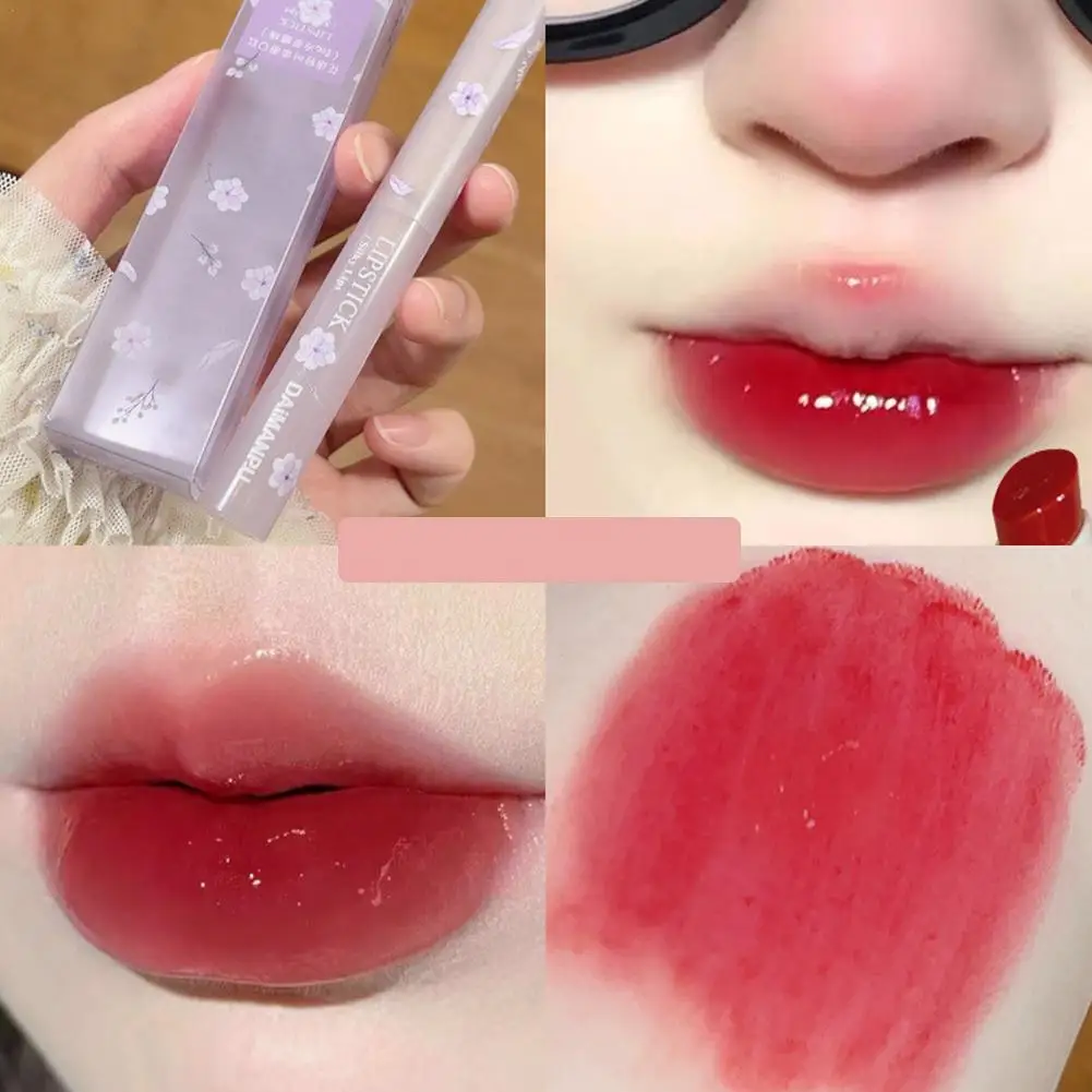 Flower Language When Light Smooth Lipstick Show White Student Affordable Lip Cream Lip Mud Lip Cheese Lip Glaze Lipstick