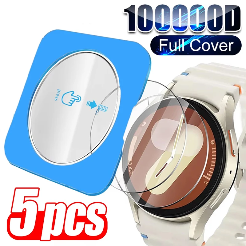 

For Samsung Galaxy Watch 7 40mm 44mm 7 Ultra 47mm Full Screen Protector Tempering Glass Watch With Install Kit Remove Explosion